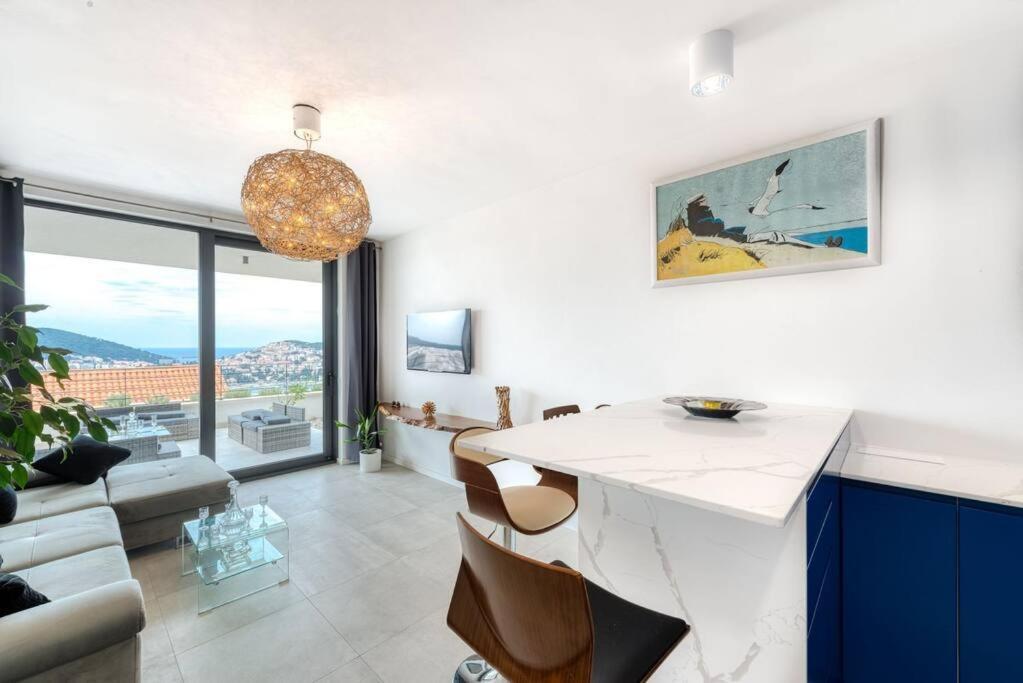 Walking Distance Old Town 120M2,Garden,View,Garage Apartment Dubrovnik Ngoại thất bức ảnh